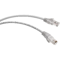 Шнур коммутационный Cabeus, кат. 5е, неэкр., U/UTP, RJ45/RJ45, LSZH, AWG24, 2м, серый