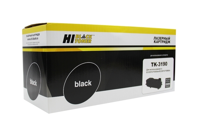 Тонер-картридж Hi-Black (HB-TK-3190) для Kyocera-Mita P3055dn/P3060dn, 25K (с чипом)