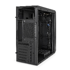 Компьютерный корпус Miditower ExeGate EX287372RUS XP-332UC-XP350 (ATX, XP350 с вент. 12см, 2*USB 3.0+1*TypeC, аудио, черный)