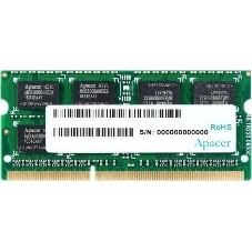 Оперативная память Apacer, DDR3, 8GB (1x8GB), 1600MHz, CL11, SO-DIMM