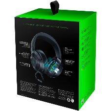 Гарнитура Razer Kraken V3 X (2022) чёрный, проводная, USB, подсветка