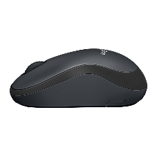 Мышь беспроводная Logitech M220 SILENT черный/серый, 1000 dpi, радиоканал, USB, кнопки - 3