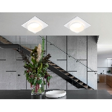 Светильник Ambrella light TN30709 WH белый GU5.3 92*92*36