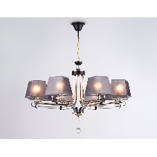 Светильник Ambrella light TR4618/8 CF/FGD кофе/золото E27/8 max 40W D760*810