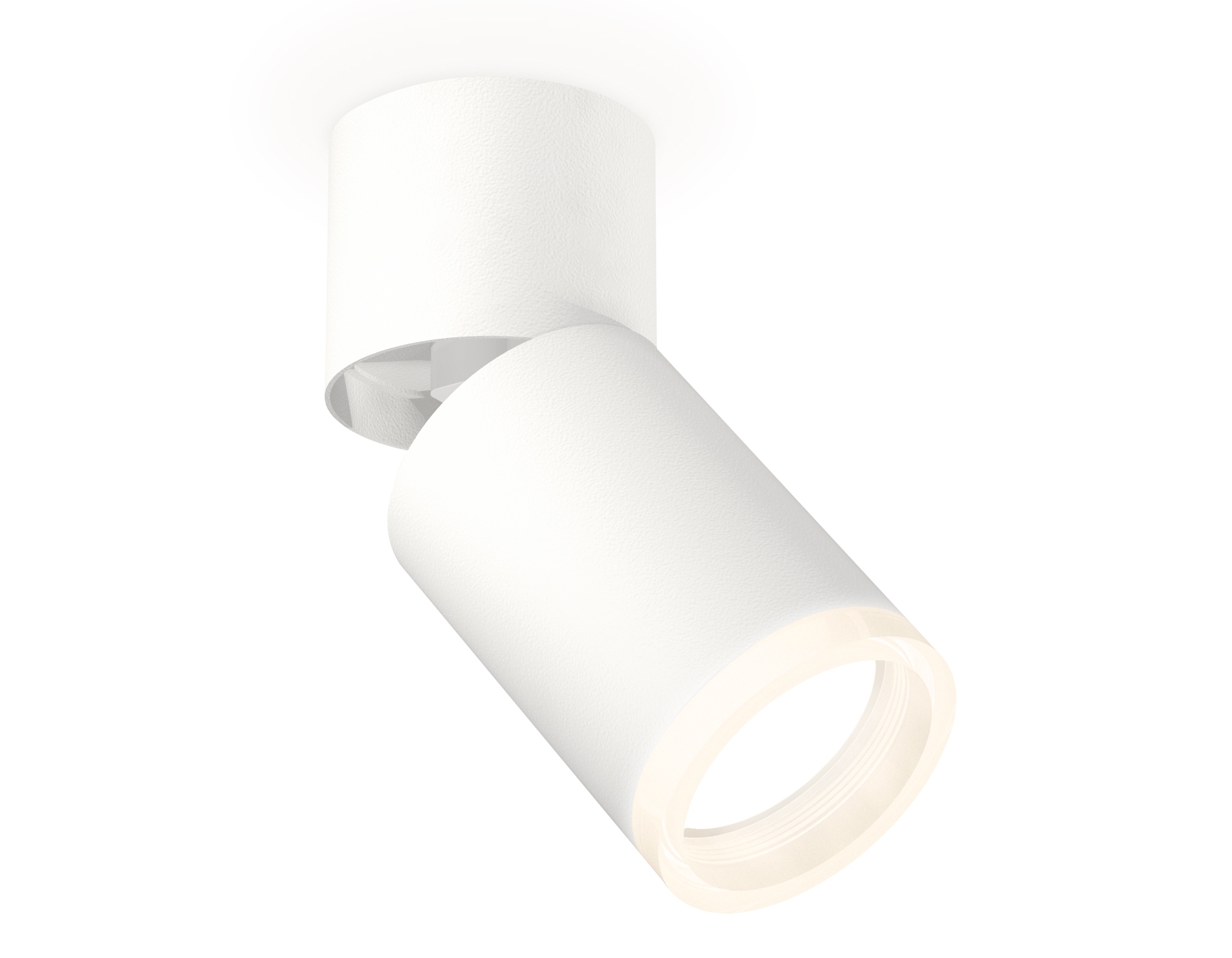 Комплект накладного поворотного светильника Ambrella light XM6312081 SWH/WH/FR белый песок/белый матовый MR16 GU5.3 (A2220, C6312, N6245)