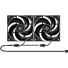 Корпус Case ID-Cooling FLOW 500 AIR Black mATX/win TG/2 fans/Gen2 Type C/CPU180mm/ GPU 403mm/no PSU