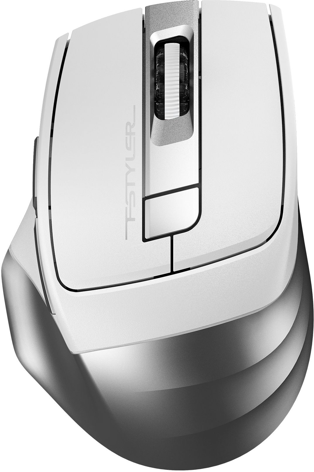 Мышь беспроводная A4Tech Fstyler FB35S белый, 2000 dpi, Bluetooth / USB, Bluetooth / радиоканал, кнопки - 6