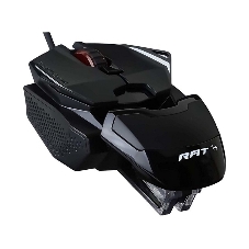 Мышь проводная игровая Mad Catz R.A.T. 1+ (ADNS3050, USB, 3 кнопки, 2000 dpi) черная