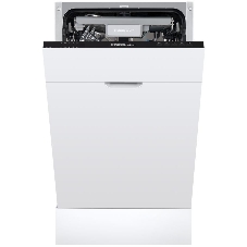 Встраиваемая посудомоечная машина HOMSair DW47M, черный, 44.5 см, 10 компл., 47 дБ, класс A++