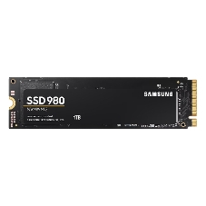 Накопитель SSD Samsung 980, 1000Gb, PCIe 3.0 x4, M.2 2280, NVMe, R/W 3500/3000