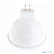 Лампа светодиодная Gauss MR16 5Вт 4100К белый GU5.3 530лм 150-265В FROST