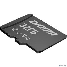 Флеш карта microSDXC 32Gb Class10 Digma CARD10 + adapter