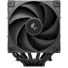 Кулер для процессора DEEPCOOL AK620 G2 LGA1851/1700/1200/115X/AM5/AM4 (8шт/кор, TDP 260W, PWM, DUAL Fan 120мм, 6 тепл. трубок, Copper Base, Wood-grain top cover, черный) RET (R-AK620G2-BKNNMN-GJD)