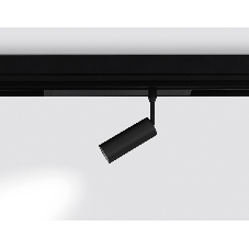 Управляемый светодиодный светильник для шинопровода Magnetic Ambrella light GL1202 BK черный IP20 7W 3000K-6400K 220V 36° D35*80 (Без ПДУ)
