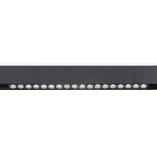 Светильник трековый светодиодный GL4030 BK черный IP20 18W 4200K 48V 24° 328*22*45