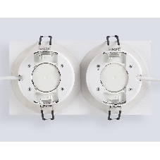 Светильник Ambrella light TN6741/2 WH белый IP44 GX53/2 210*110*57
