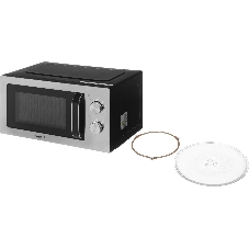 Микроволновая печь Vitek VT-MW1420 черный, 20 л, 700 Вт, переключатели — поворотный механизм