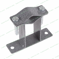 Кронштейн для мачт плоский Rexant 100 мм П-образный