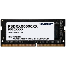 Модуль памяти Patriot SO-DIMM DDR4 8Gb 2400MHz Patriot PSD48G240082S RTL PC4-17000 CL17  260-pin 1.2В dual rank