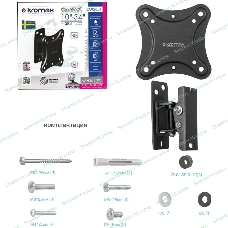 Кронштейн для телевизора Kromax CORBEL-1 черный 10