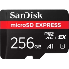 Флеш карта microSD 256GB SanDisk microSD™ Express card UHS-I A1 U30 U3 (880MB/s/650MB/s)
