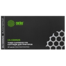 Картридж лазерный Cactus CS-CE505AS черный (2300 стр.) для HP LJ P2055/P2035