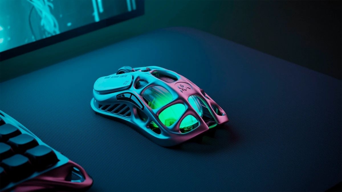 Беспроводная игровая мышь Gravastar Mercury M1 Pro Серый