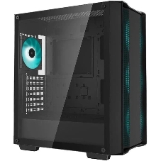 Компьютерный корпус Deepcool CC560 V2 черный без БП ATX 4x120мм 1xUSB 2.0 1xUSB 3.0 audio bott PSU