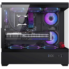 Корпус Bloody CC-128-BK, Midi-Tower, чёрный