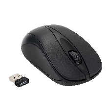 Мышь беспроводная Acer OMR131 черный, 1000 dpi, радиоканал, USB, кнопки - 3