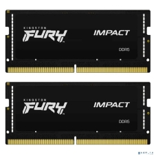 Оперативная память Kingston Fury Impact, DDR5, 64GB (2x32GB), 4800MHz, CL38, SO-DIMM