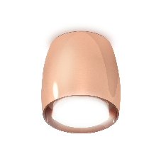 Светильник Ambrella Light XS1144020 PPG/FR золото розовое полированное/белый матовый MR16 GU5.3 (C1144, N7165)