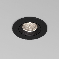 25094/LED / светильник встраиваемый светодиодный / черный