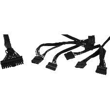 Блок питания ZALMAN DecaMax 500W, 500Вт, 80+ Standard, 120мм, немодульный, черный