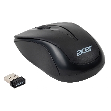 Мышь беспроводная Acer OMR131 черный, 1000 dpi, радиоканал, USB, кнопки - 3