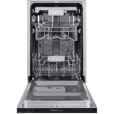 Встраиваемая посудомоечная машина HOMSair DW47M, черный, 44.5 см, 10 компл., 47 дБ, класс A++
