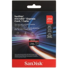 Флеш карта microSD 256GB SanDisk microSD™ Express card UHS-I A1 U30 U3 (880MB/s/650MB/s)