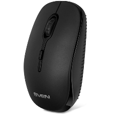 Мышь проводная Crown CMM-128 черный, 1000 dpi, USB, кнопки - 2