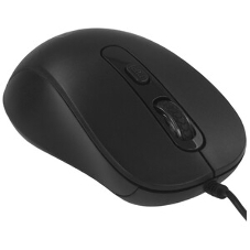 Мышь проводная Oklick 211M черный, 2400 dpi, USB, кнопки - 6