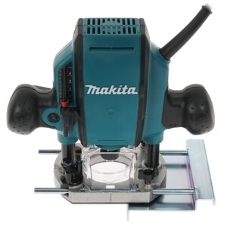 Фрезер Makita RP0900K 900Вт,27000об\м,ход-35мм,цанга-6\8мм,2.7кг,чем