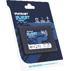 Накопитель SSD Patriot Burst Elite, 960Gb, SATA, 2.5