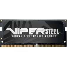 Оперативная память Patriot Viper Steel, DDR4, 8GB (1x8GB), 3200MHz, CL22, с радиатором, черный, SO-DIMM