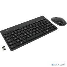 Комплект клавиатура+мышь Smartbuy 220349AG беспроводной, USB, 1600 DPI, чёрный