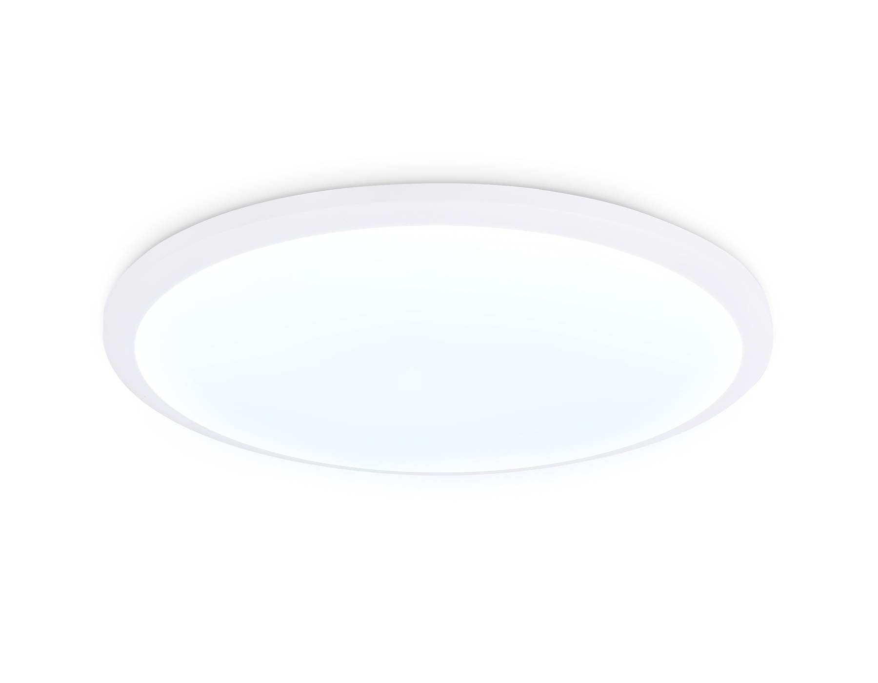 Потолочный светодиодный светильник Ambrella light FZ1231 WH белый IP44 42W 6400К D370*55 (Без ПДУ)