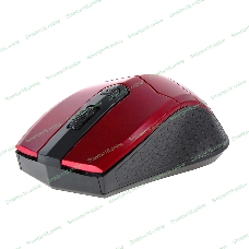 Мышь беспроводная Crown CMM-934W красный/черный, 1200 dpi, радиоканал, USB, кнопки - 4