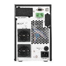 Источник бесперебойного питания On-line ExeGate PowerExpert TL-1000.LCD.AVR.2SH.USB.RS232.SNMP 1000VA/1000W, On-Line, PF=1, LCD, 2*Schuko, RS232, USB, SNMP-slot, встроенные батареи 12V 7.2Ah - 2шт, Tower, металлический корпус, черный