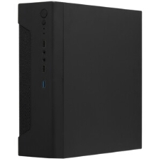 Компьютерный корпус Desktop ExeGate EX294018RUS FL-102 (mini-ITX, без БП, 2*USB+1*USB 3.0, аудио, черный)