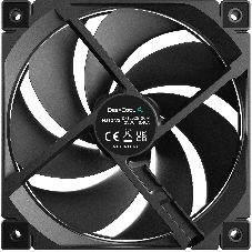Вентилятор для корпуса Deepcool FD12 V2 120х120x25 черный 4-pin 35.6дБ (R-FD12V2-BKNPN1-G) Ret