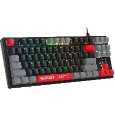 Клавиатура A4Tech S310N механическая черный/красный USB Multimedia for gamer LED кабель 1.8м