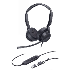 Гарнитура Yealink UH42 SE чёрный, проводная, USB